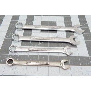 Craftsman Combination Wrenches Metric Set of 4 Forged in USA VV Series